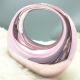 Acrylic Evening Clutch Top Handle Moon Hobo Bag, Glossy Metallic Tote Bag Pink Acrylic Evening Clutch Top Handle Moon Hobo Bag, Glossy Metallic Tote Bag Pink