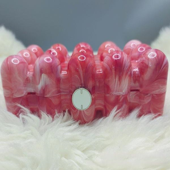 Women Acrylic Clutch Chic Marble Evening Handbag Red Women Acrylic Clutch Chic Marble Evening Handbag Red