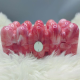 Women Acrylic Clutch Chic Marble Evening Handbag Red Women Acrylic Clutch Chic Marble Evening Handbag Red