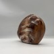Acrylic Evening Clutch Purse Hobo Bag, Elegant Marble Handbag Brown Acrylic Evening Clutch Purse Hobo Bag, Elegant Marble Handbag Brown