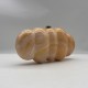 Acrylic Evening Clutch Hobo Bag, Elegant Marble Bag Light Yellow
