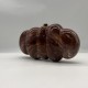 Acrylic Evening Clutch Hobo Bag, Elegant Marble Bag Dark Brown