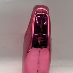 Acrylic Clutch Hobo Bag,  Box Bag Rose Red